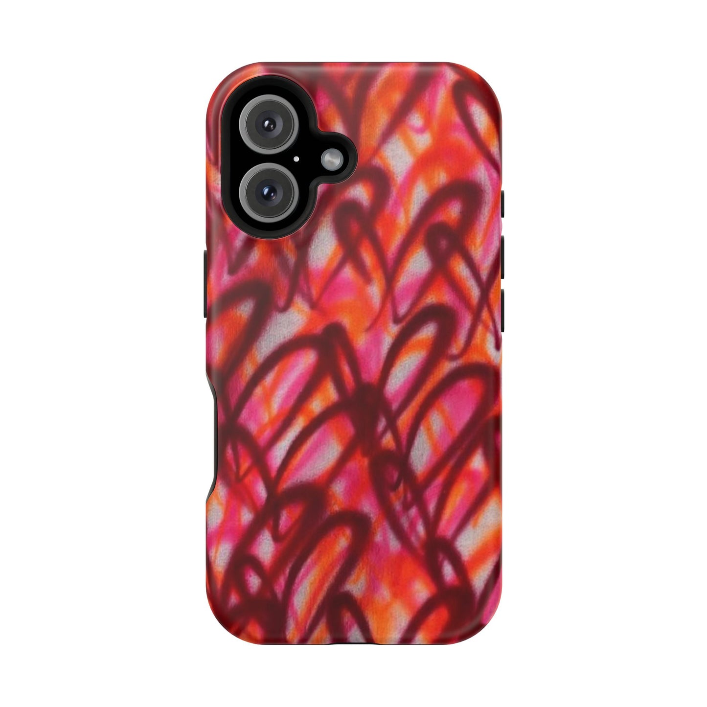 MagSafe „Graffiti Love“ Airbrush iPhone Hülle