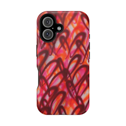 MagSafe „Graffiti Love“ Airbrush iPhone Hülle