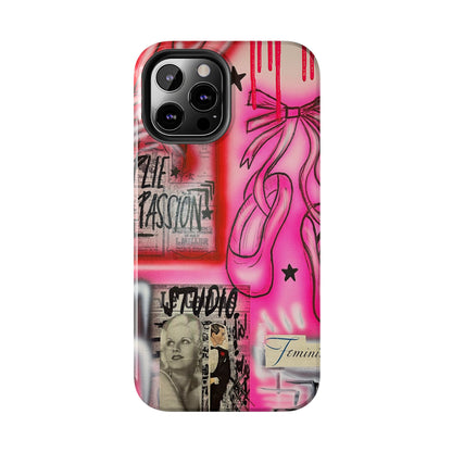 "plié passion” airbrush iPhone case