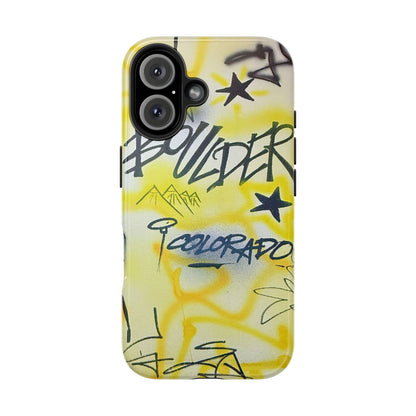 "boulder" airbrush iPhone case