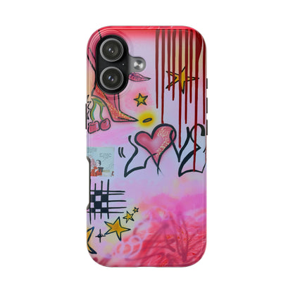 "cherry luvr" airbrush iPhone case