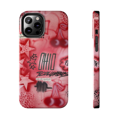 "columbus, ohio" airbrush iPhone case