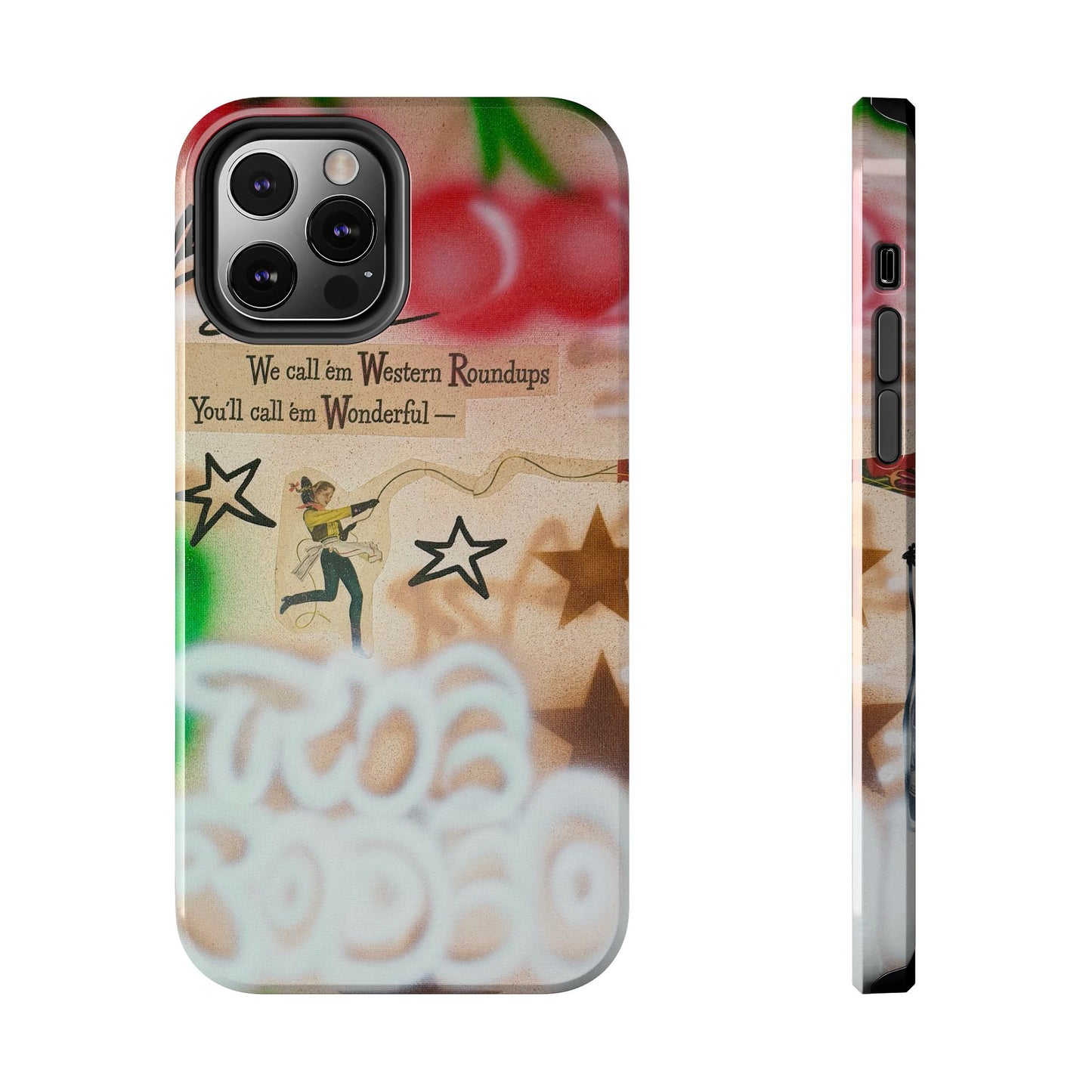"the rodeo" airbrush iPhone case