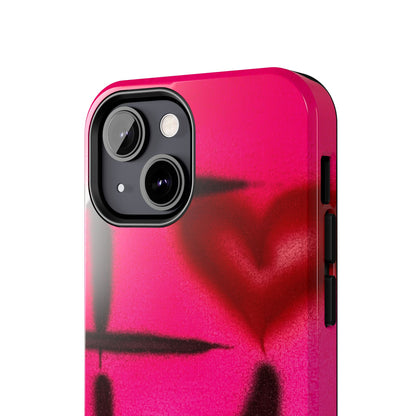 "I <3 LA" airbrush iPhone case