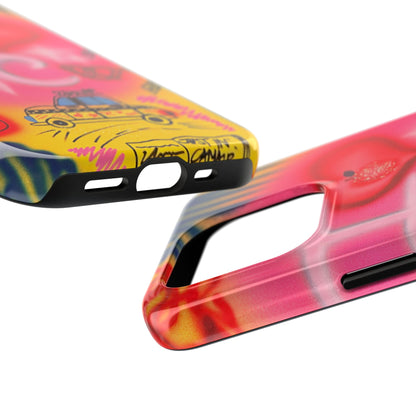 "in the city" airbrush iPhone case