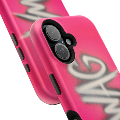 MagSafe "SWAG" airbrush iPhone case