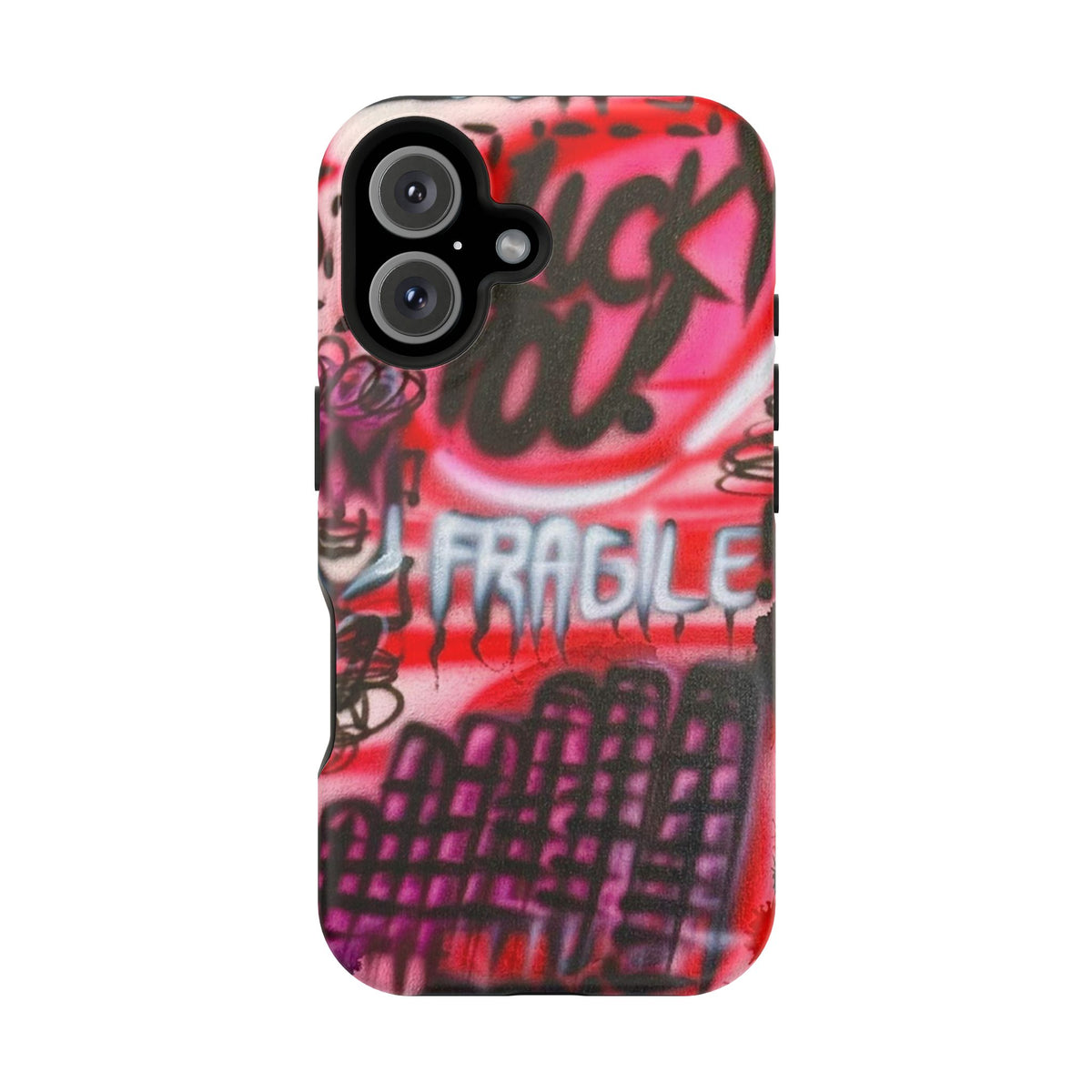 MagSafe "lucky you!" airbrush iPhone case