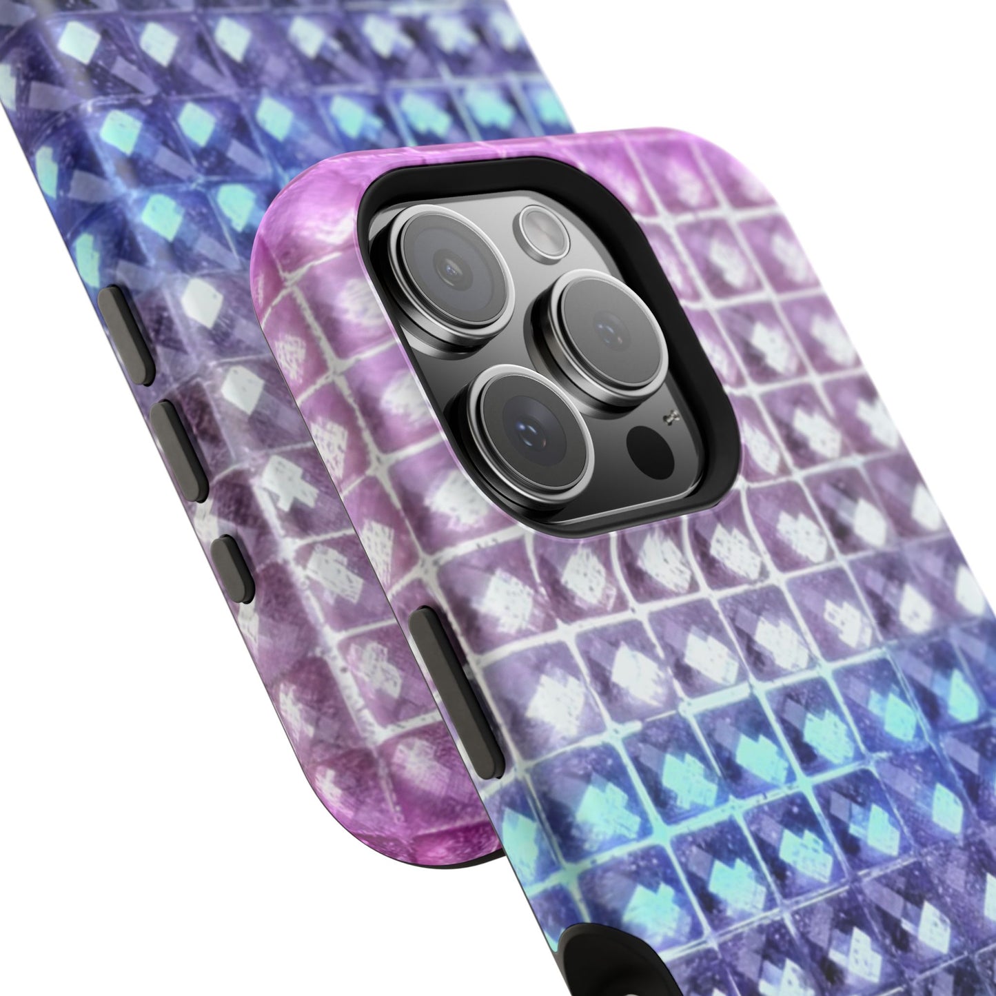 MagSafe "multicolor studs" airbrush iPhone case