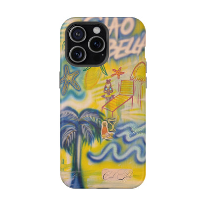 MagSafe "ciao bella" airbrush iPhone case