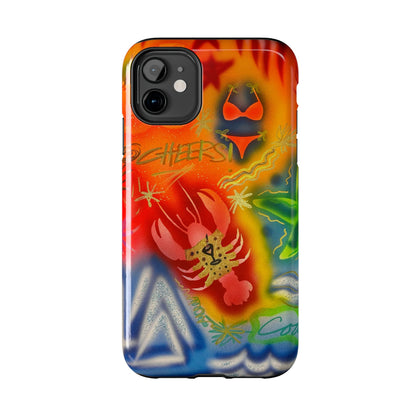 "tipsy lobster" airbrush iPhone case