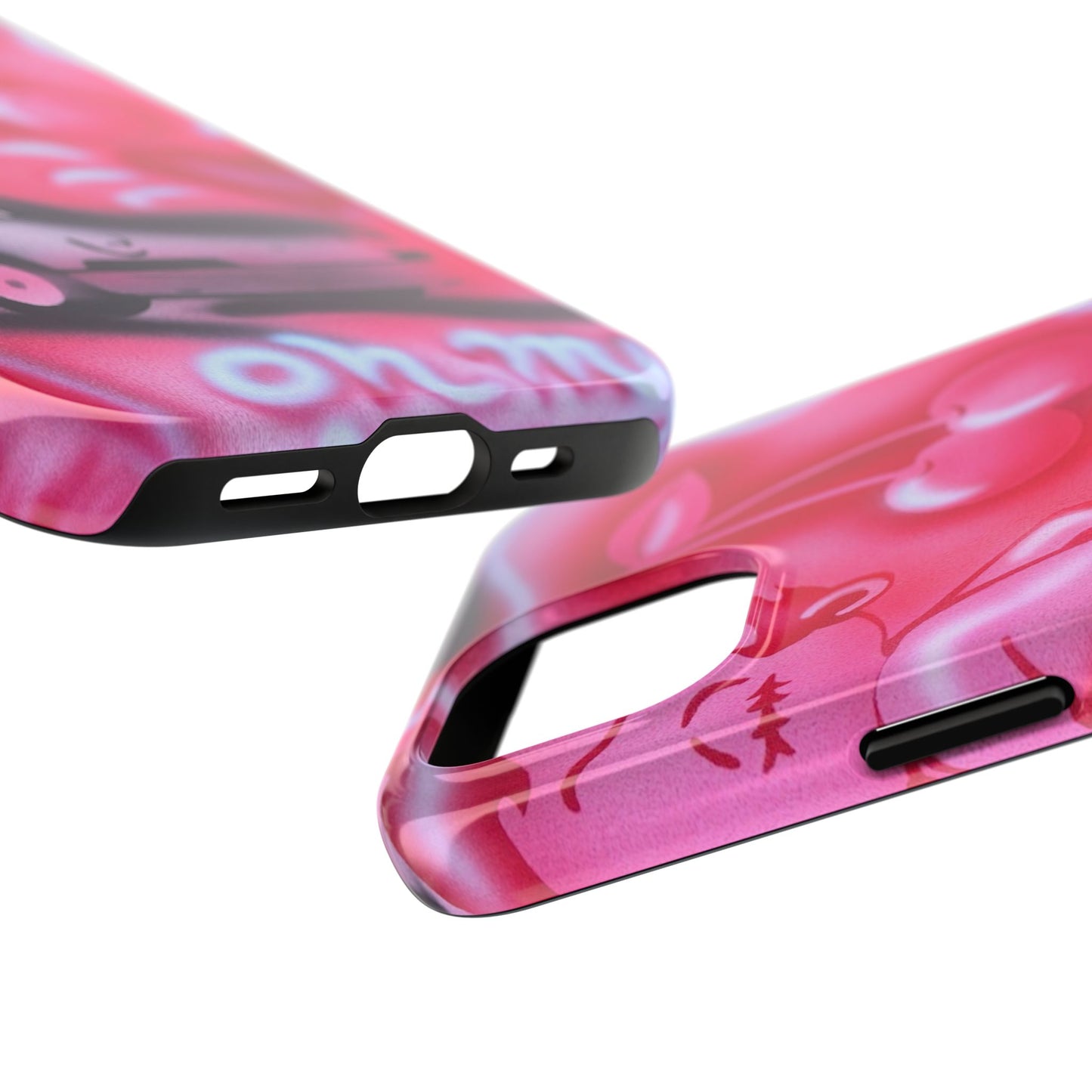 "on her way" airbrush iPhone case