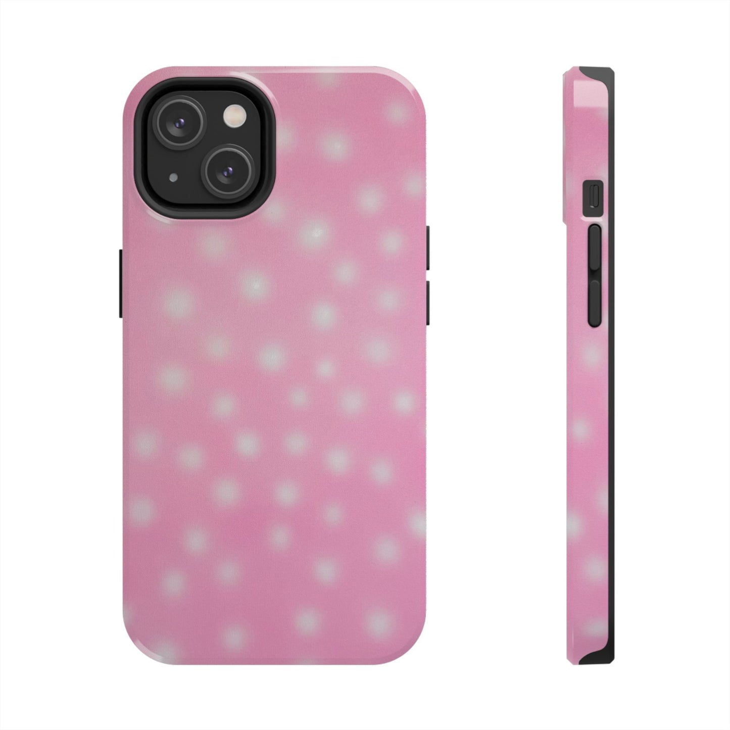 "strawberry swirl polka dots" airbrush iPhone case