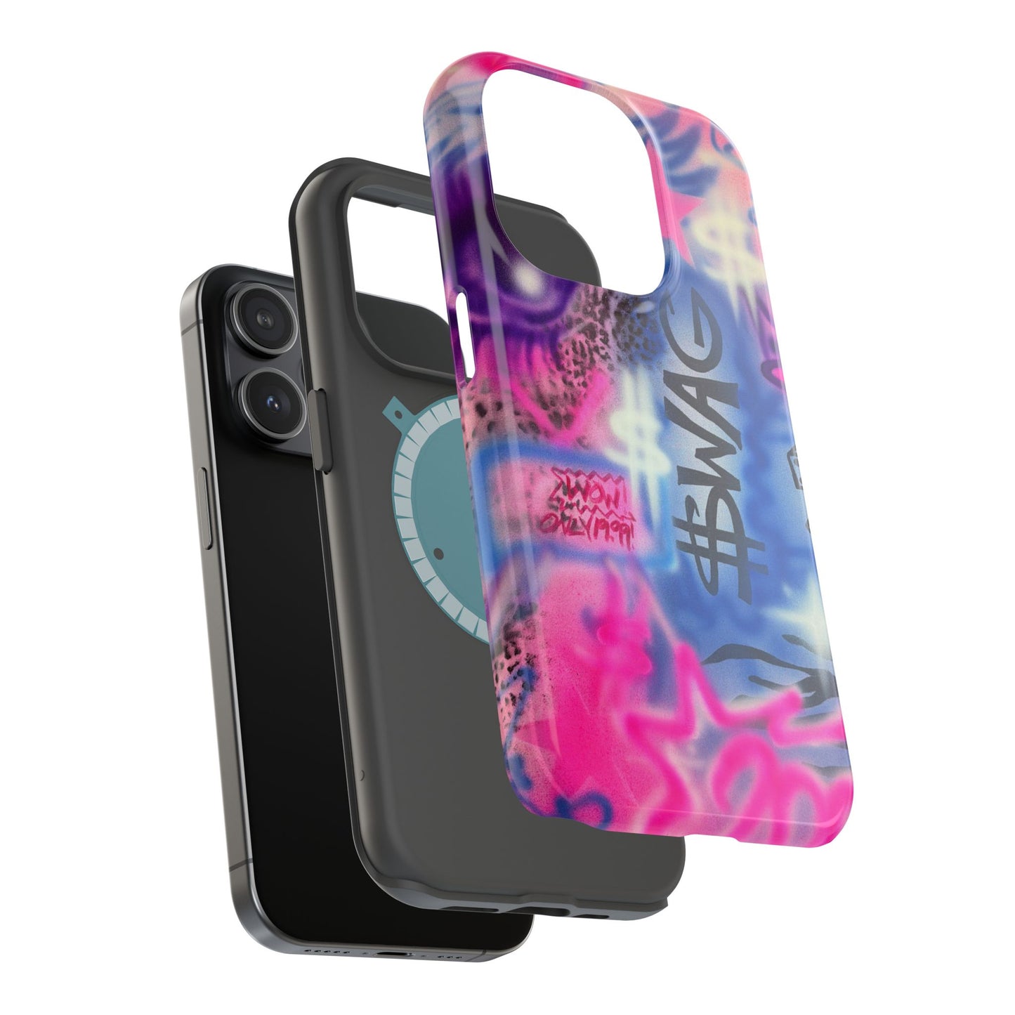 MagSafe "$wag" airbrush iPhone case