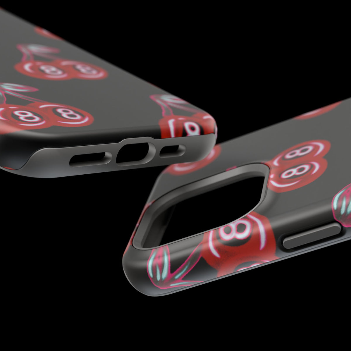 MagSafe "cami cherry" airbrush iPhone case