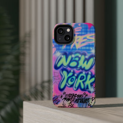 magsafe "spending $$ is my talent" airbrush iPhone case