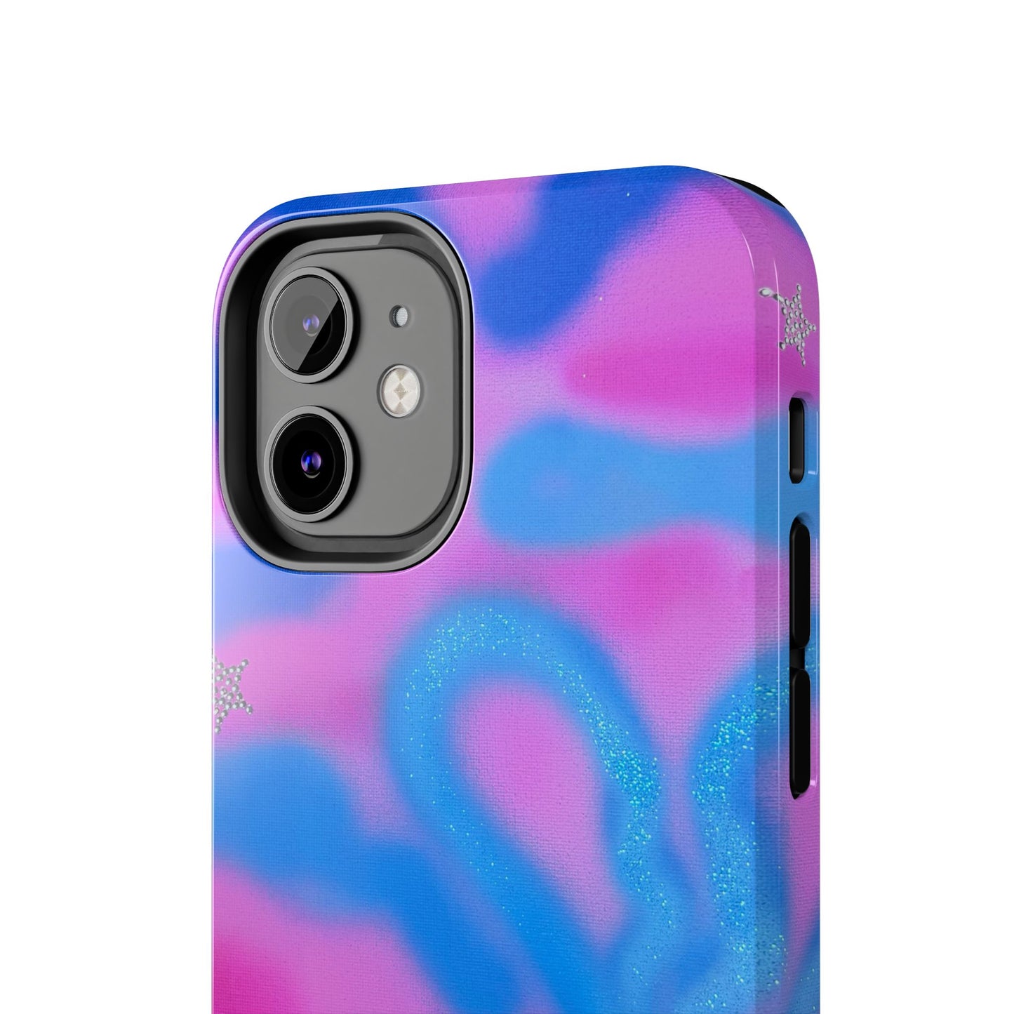 "blue camo" airbrush iPhone case