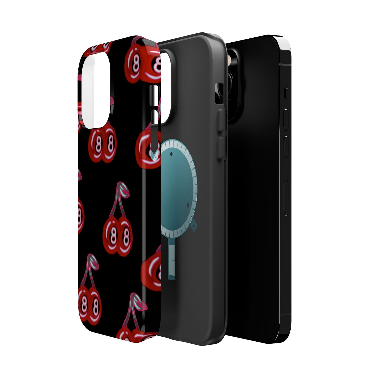 MagSafe „Cami Cherry“ Airbrush iPhone-Hülle