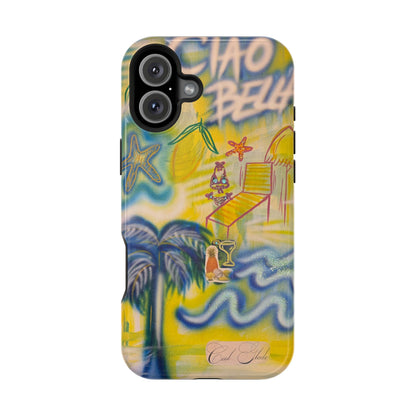 MagSafe "ciao bella" airbrush iPhone case