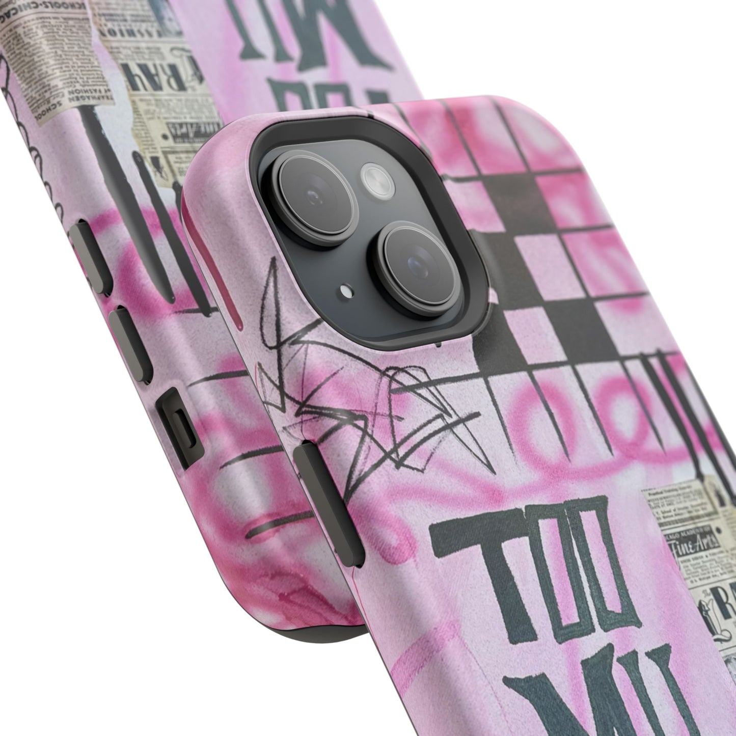MagSafe "too much motion" airbrush iPhone case