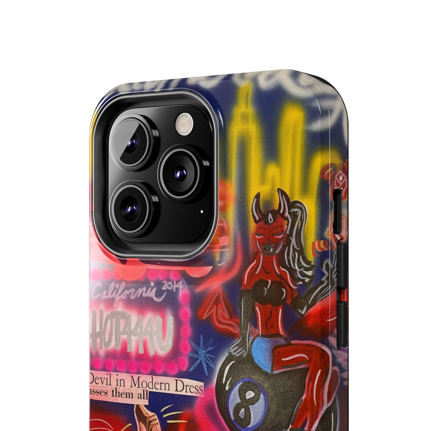 "im an angel" airbrush iPhone case