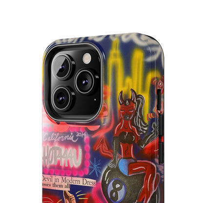 "im an angel" airbrush iPhone case