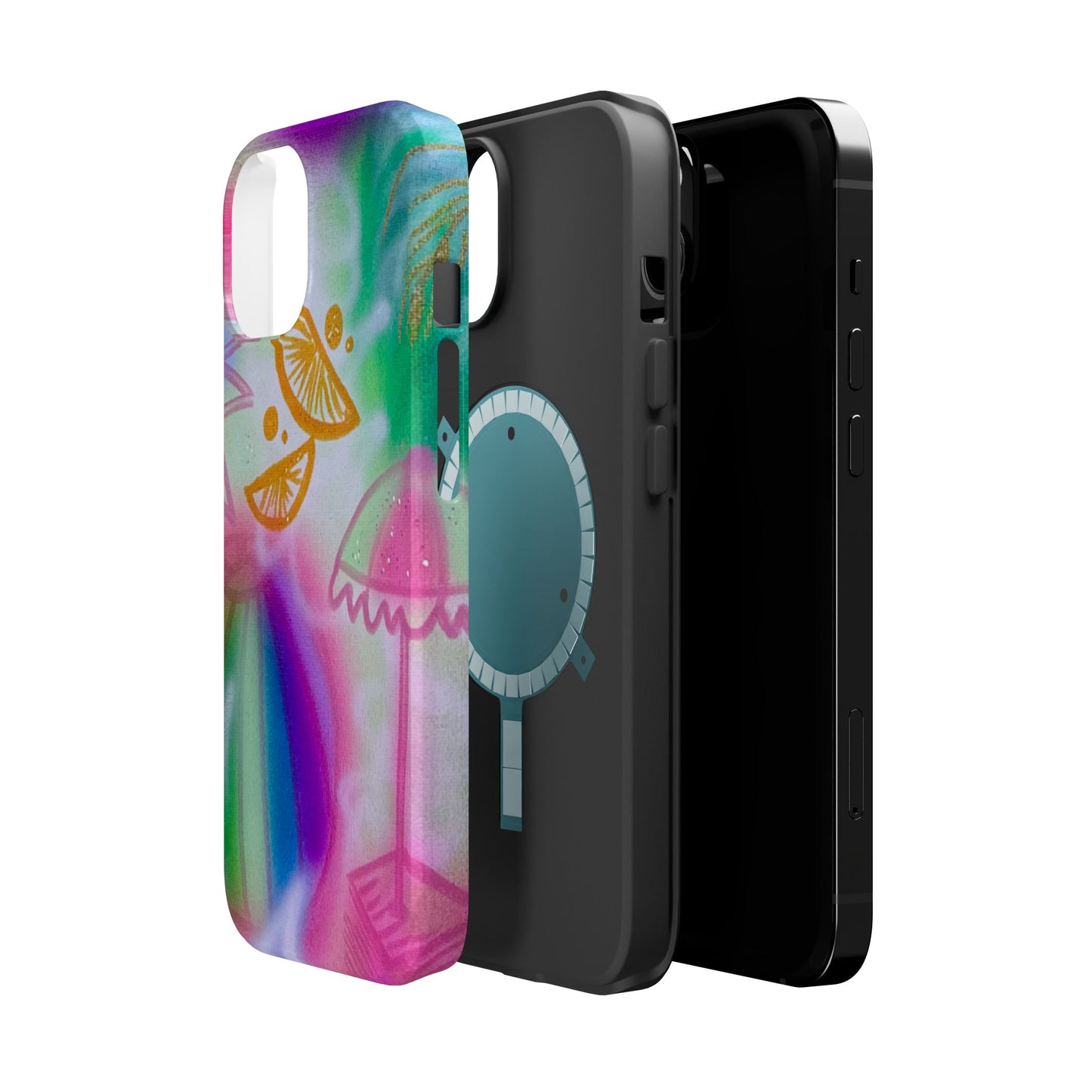 MagSafe "on the beach" airbrush iPhone case