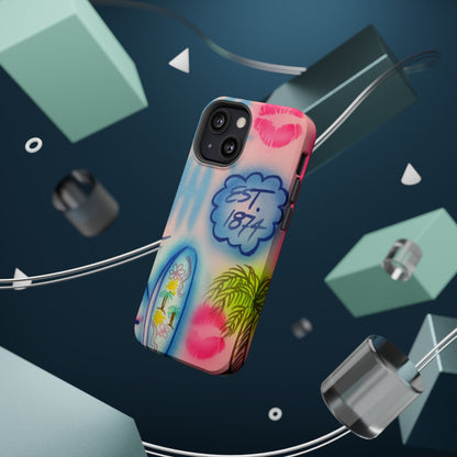 MagSafe "in the wave" airbrush iPhone case