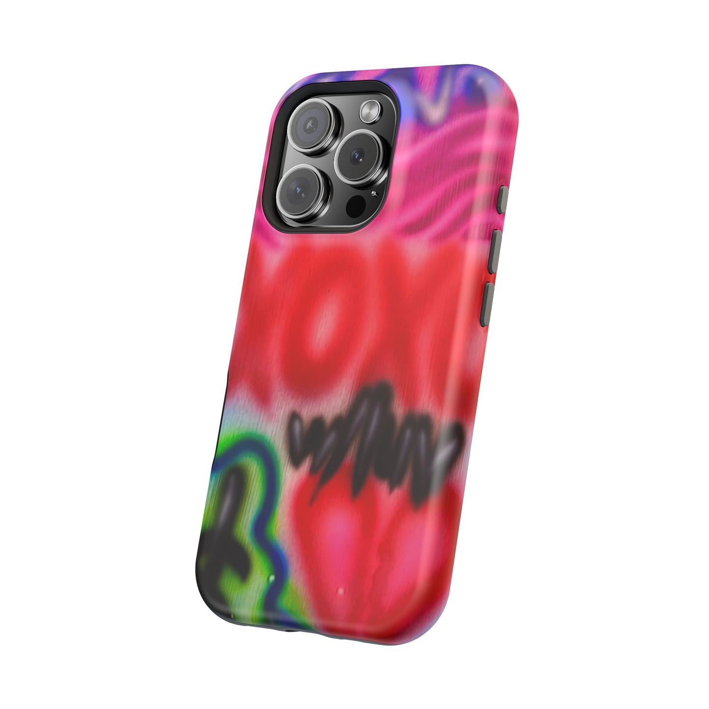 MagSafe Airbrush-iPhone-Hülle „with luv, xoxo“