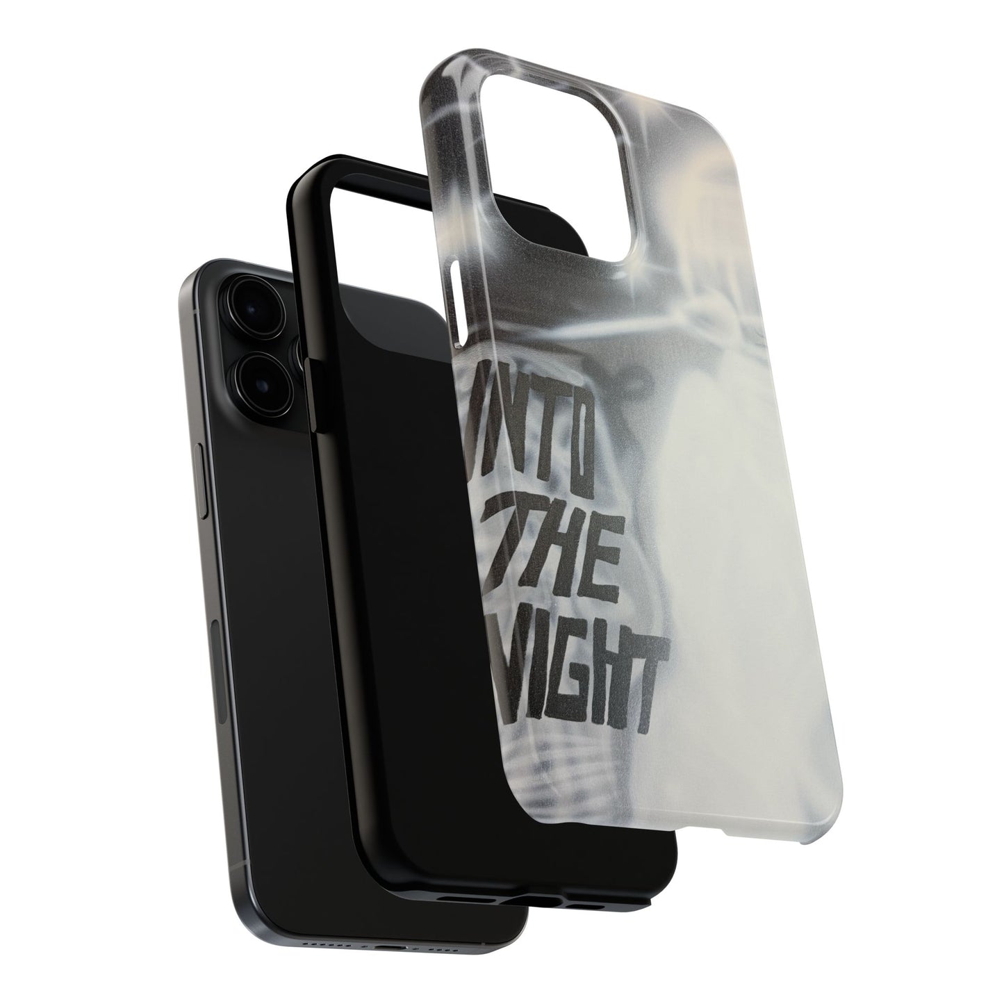 "into the night" airbrush iPhone case