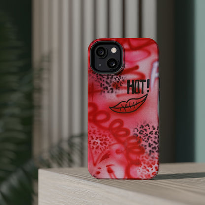 MagSafe "HOT!" airbrush iPhone case