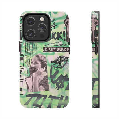 "lust over luck" airbrush iPhone case