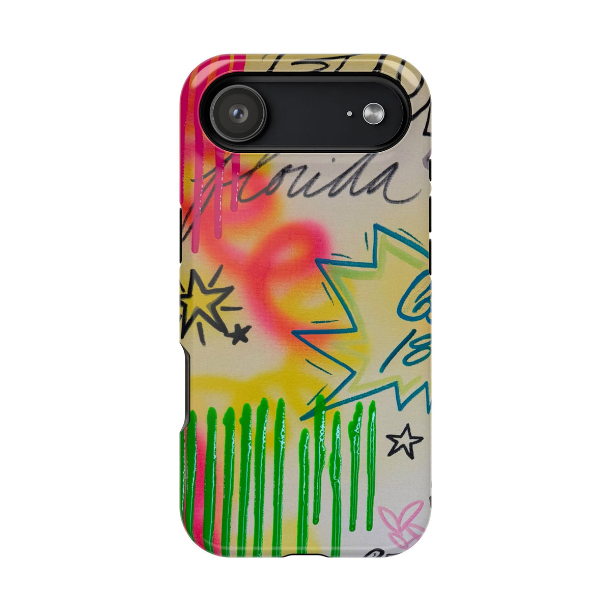 MagSafe "ferocious florida" airbrush iPhone case