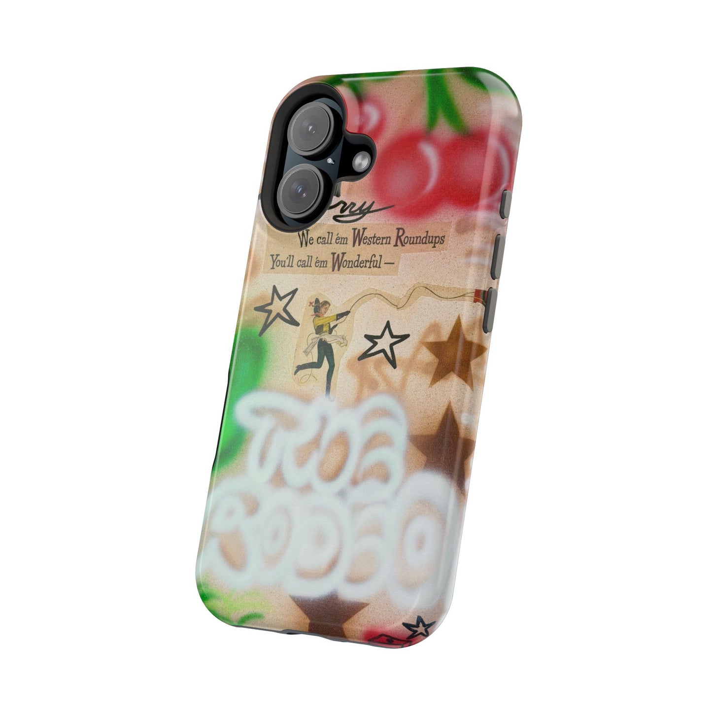 MagSafe "the rodeo" airbrush iPhone case