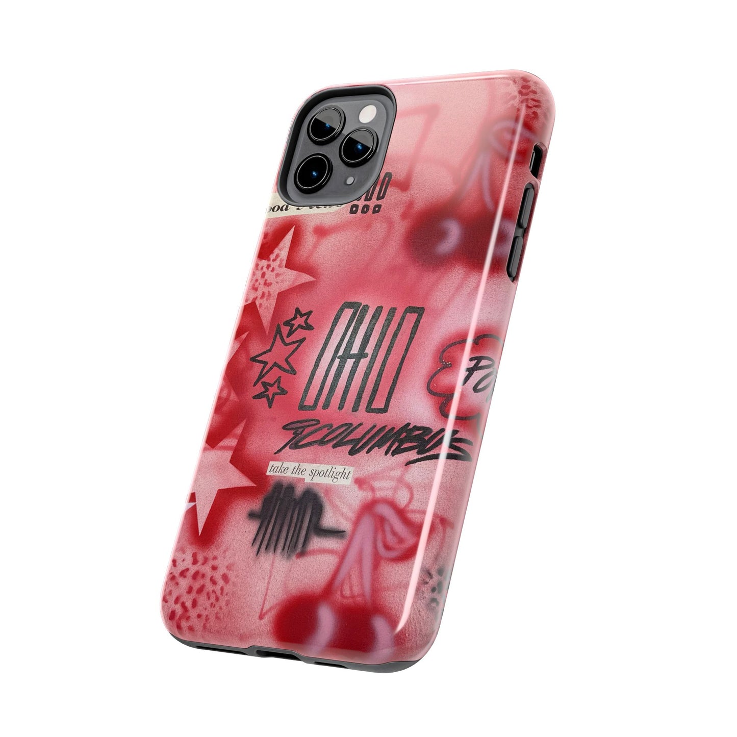 "columbus, ohio" airbrush iPhone case