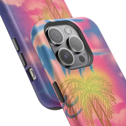 MagSafe "glowy night" airbrush iPhone case