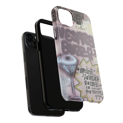 "espresso martini" airbrush iPhone case