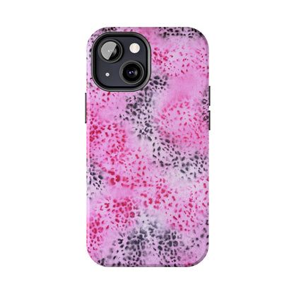 "pink cheetah pt. 2" airbrush iPhone case