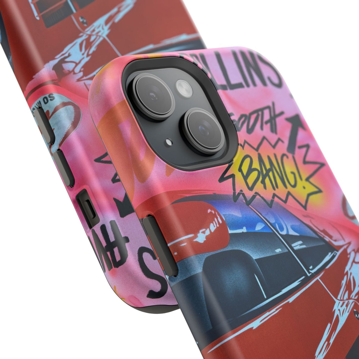 MagSafe "miami momentos" airbrush iPhone case