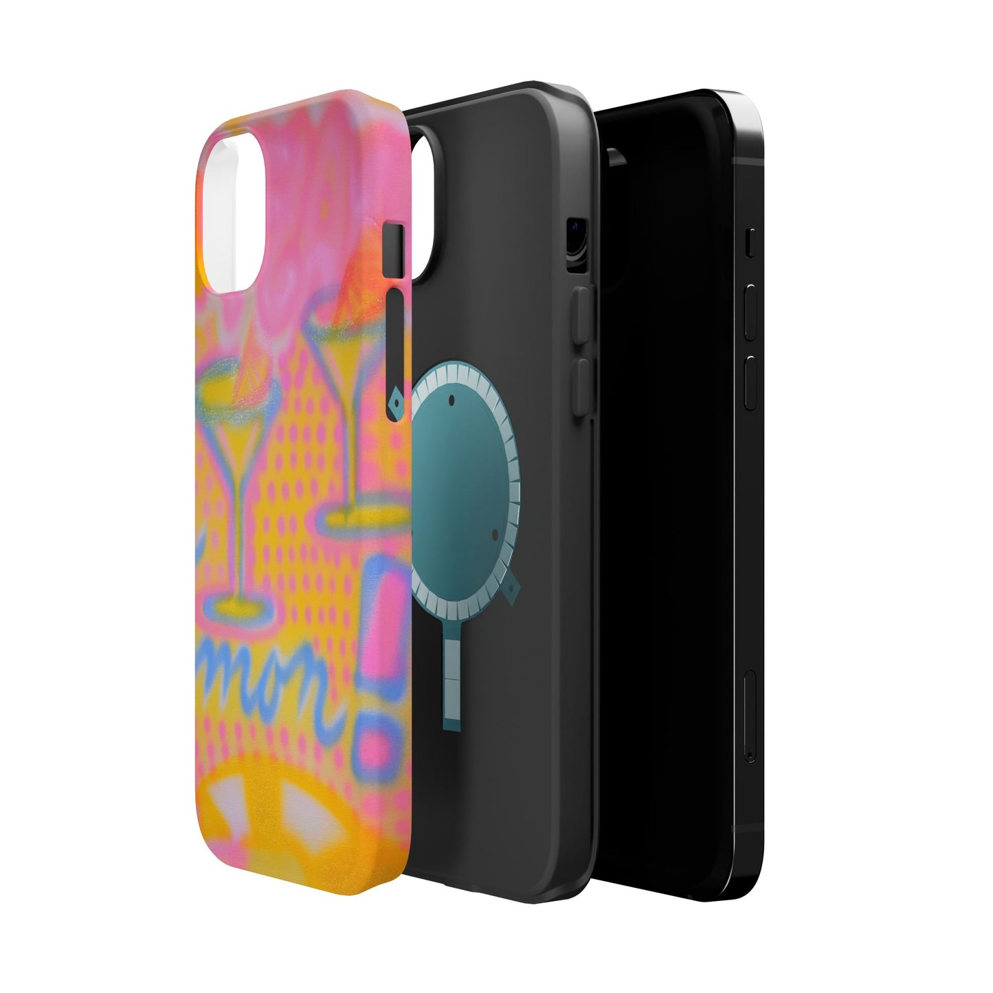 MagSafe "lemontini" airbrush iPhone case