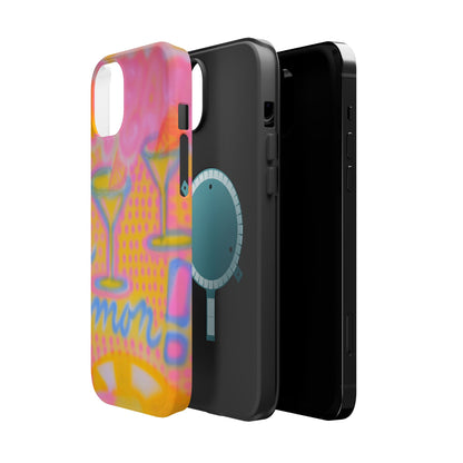 MagSafe "lemontini" airbrush iPhone case