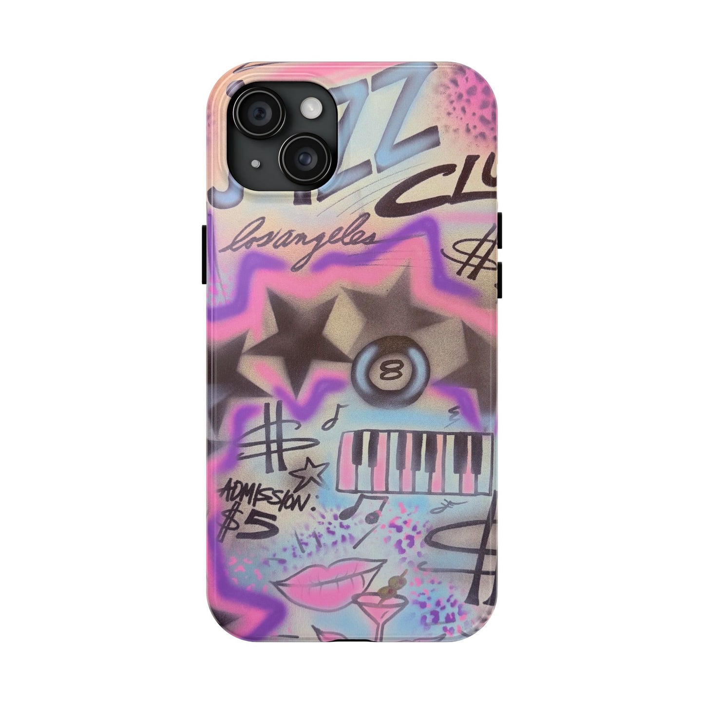 "the jazz club" airbrush iPhone case