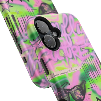 MagSafe "green camo" airbrush iPhone case