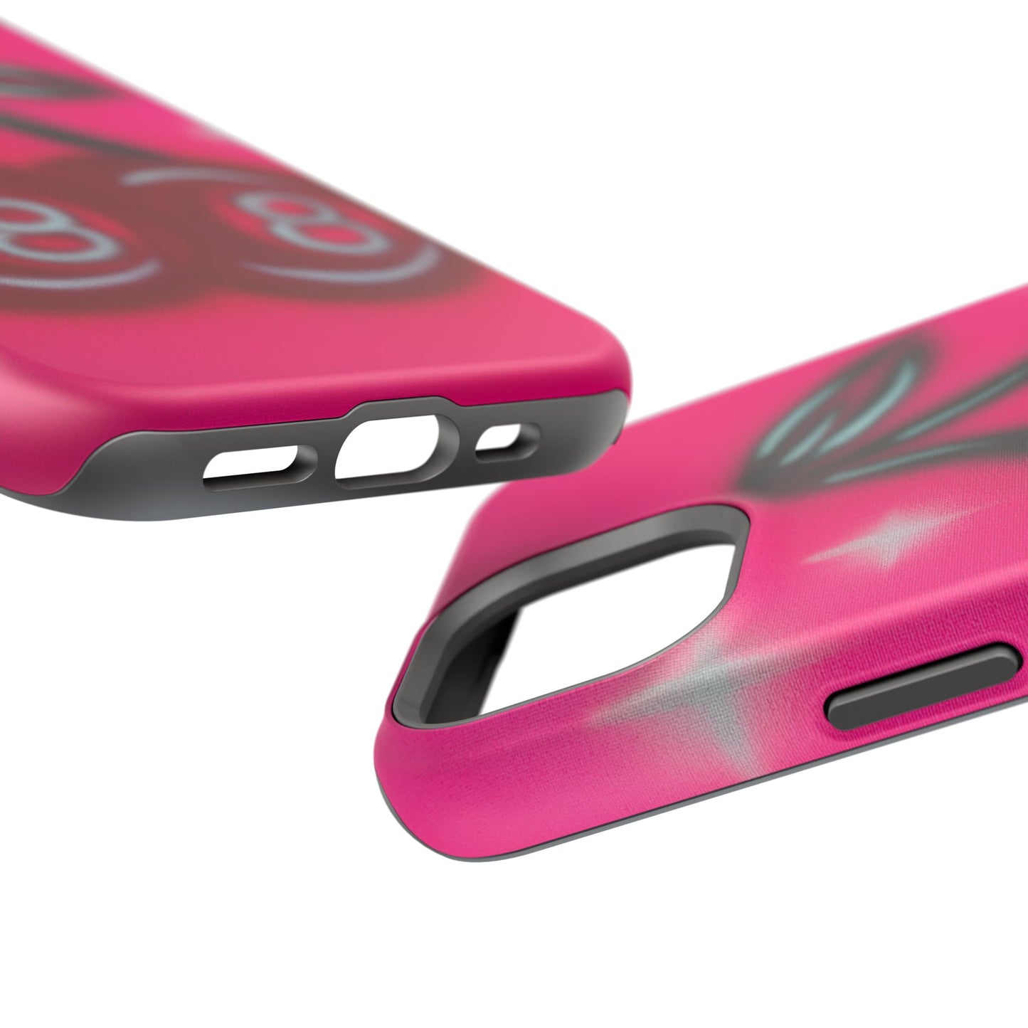 MagSafe „Cherry 8ball“ Airbrush iPhone Hülle