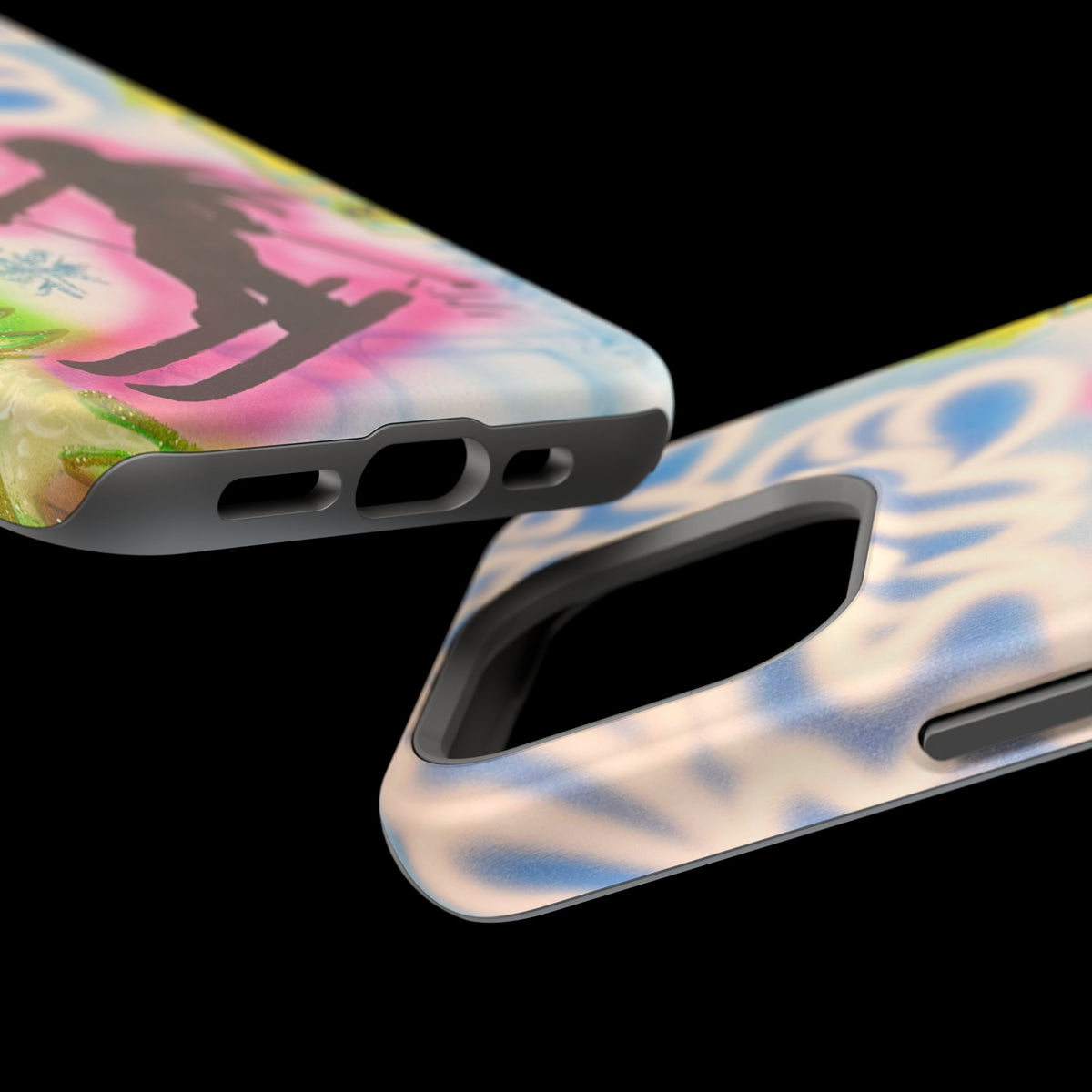MagSafe "winter escape" airbrush iPhone case