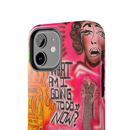 "out of luck" airbrush iPhone case