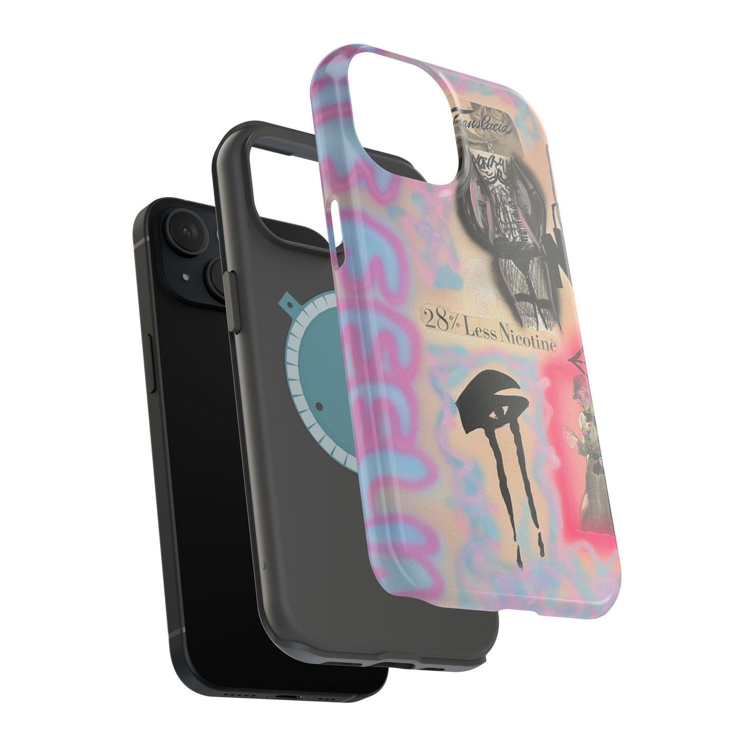 MagSafe "the feeling" airbrush iPhone case