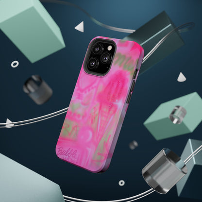 MagSafe "miami matcha" airbrush iPhone case