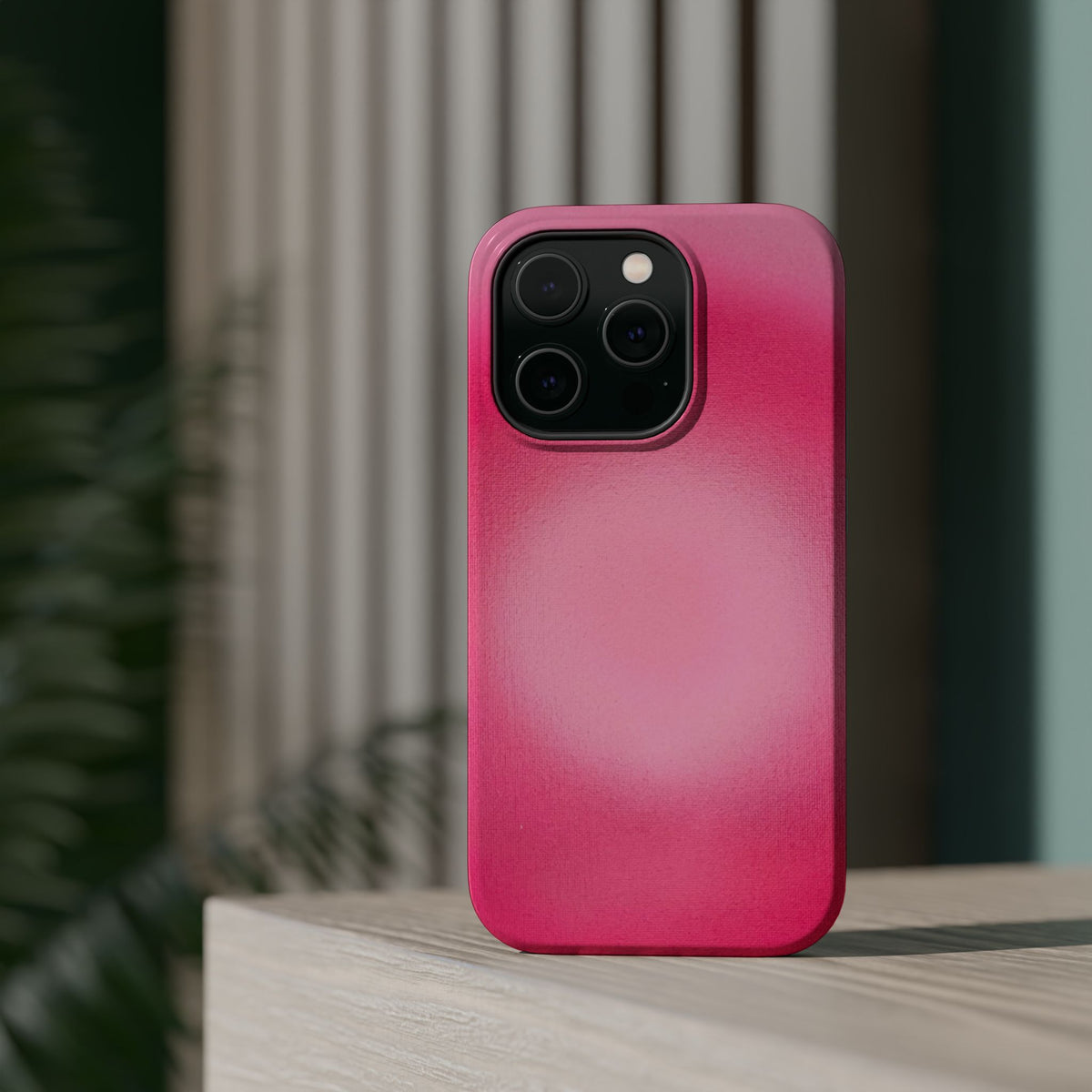 MagSafe "pinkberry" airbrush iPhone case