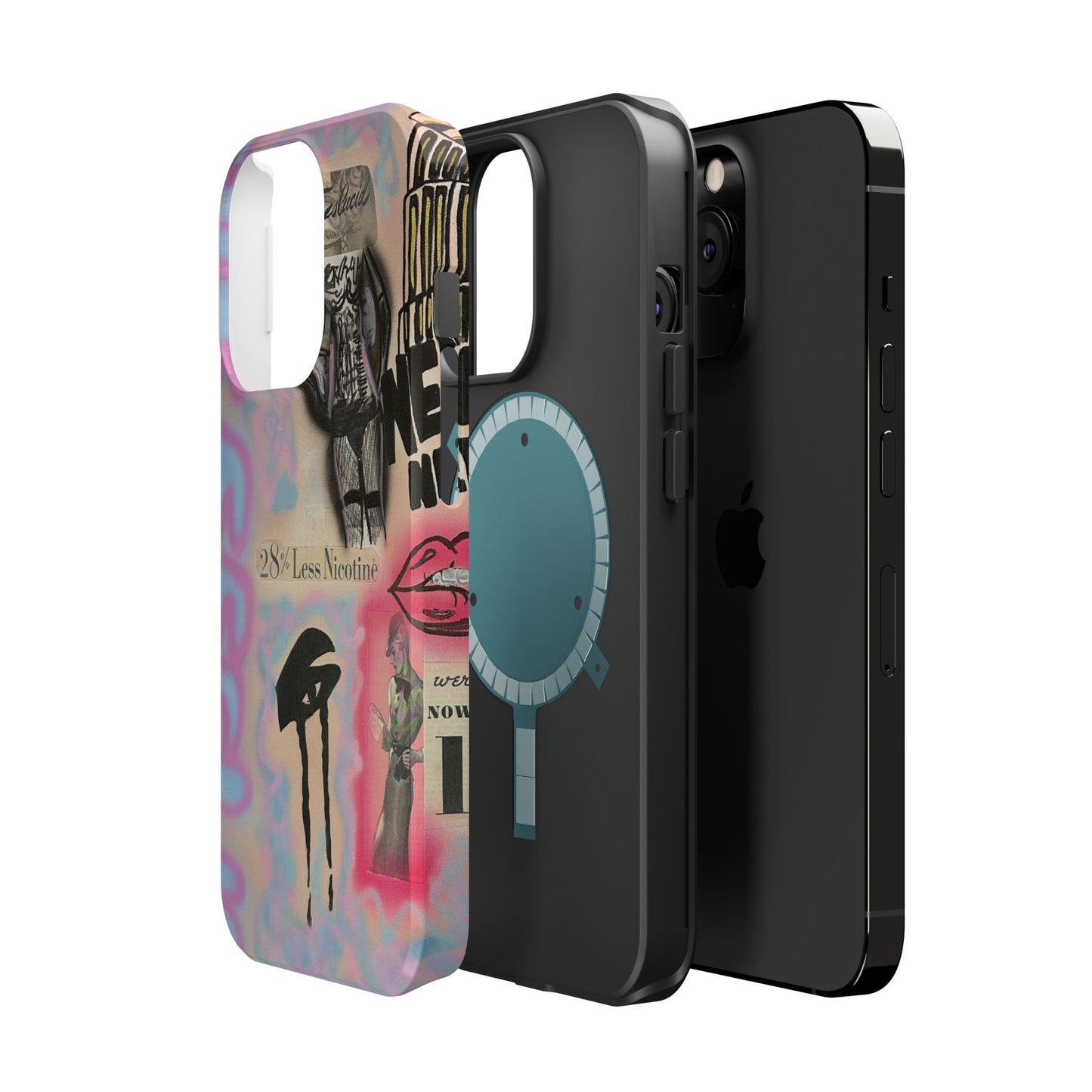 MagSafe "the feeling" airbrush iPhone case