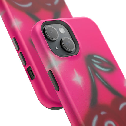 MagSafe "cherry 8ball" airbrush iPhone case